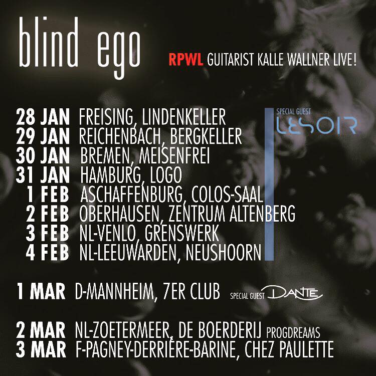 Blind Ego Tour 2018