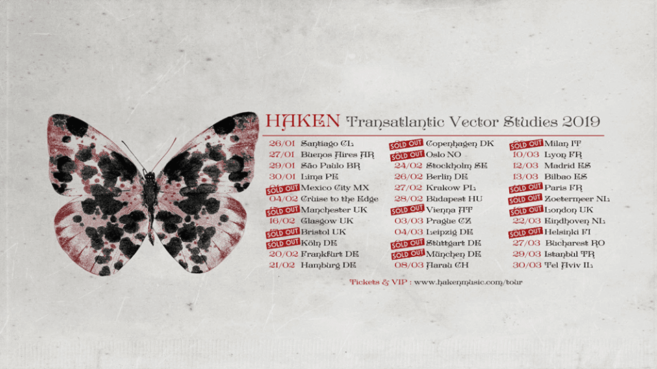 Transatlantic Vector Studies: Haken, Vola & Bent Knee/Ben Levin Group