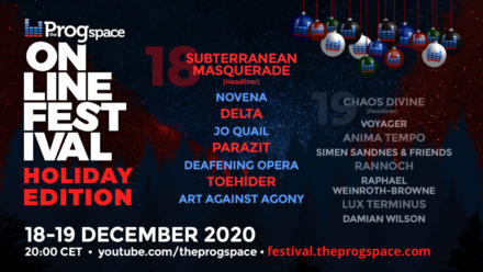 The Progspace Online Festival – Holiday Edition Day 1
