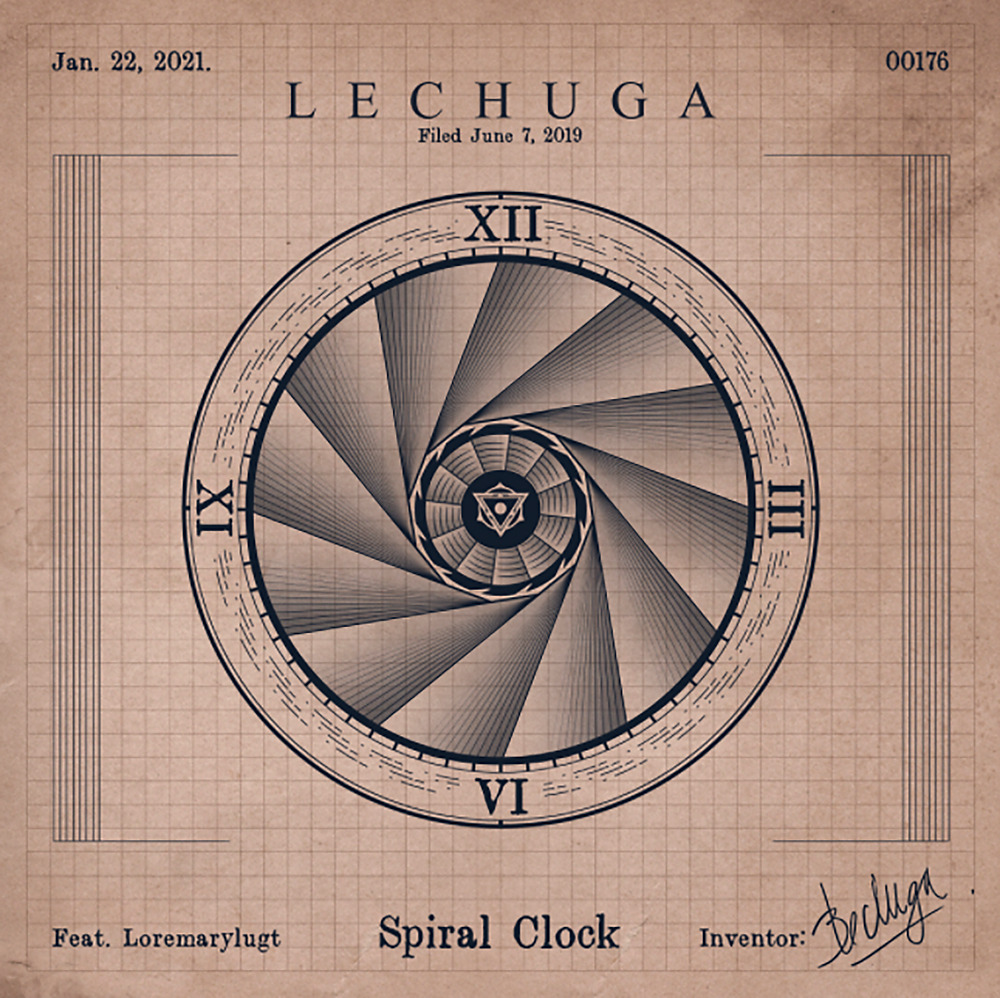 Lechuga premieres “Spiral Clock”