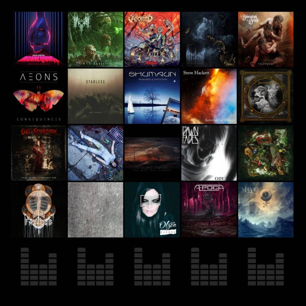 progressive metal album covers