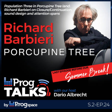 Population Three in Porcupine Tree land: Richard Barbieri on Closure/Continuation, sound design and attention spans