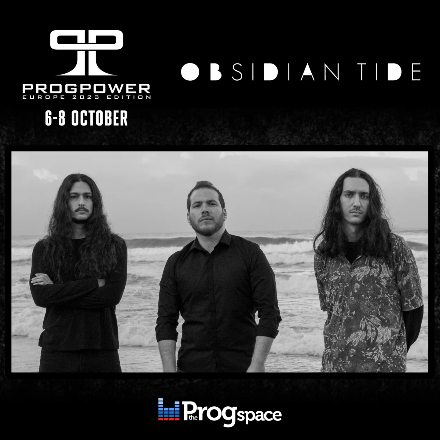 Obsidian Tide: 3rd Band confirmed for ProgPower Europe 2023!