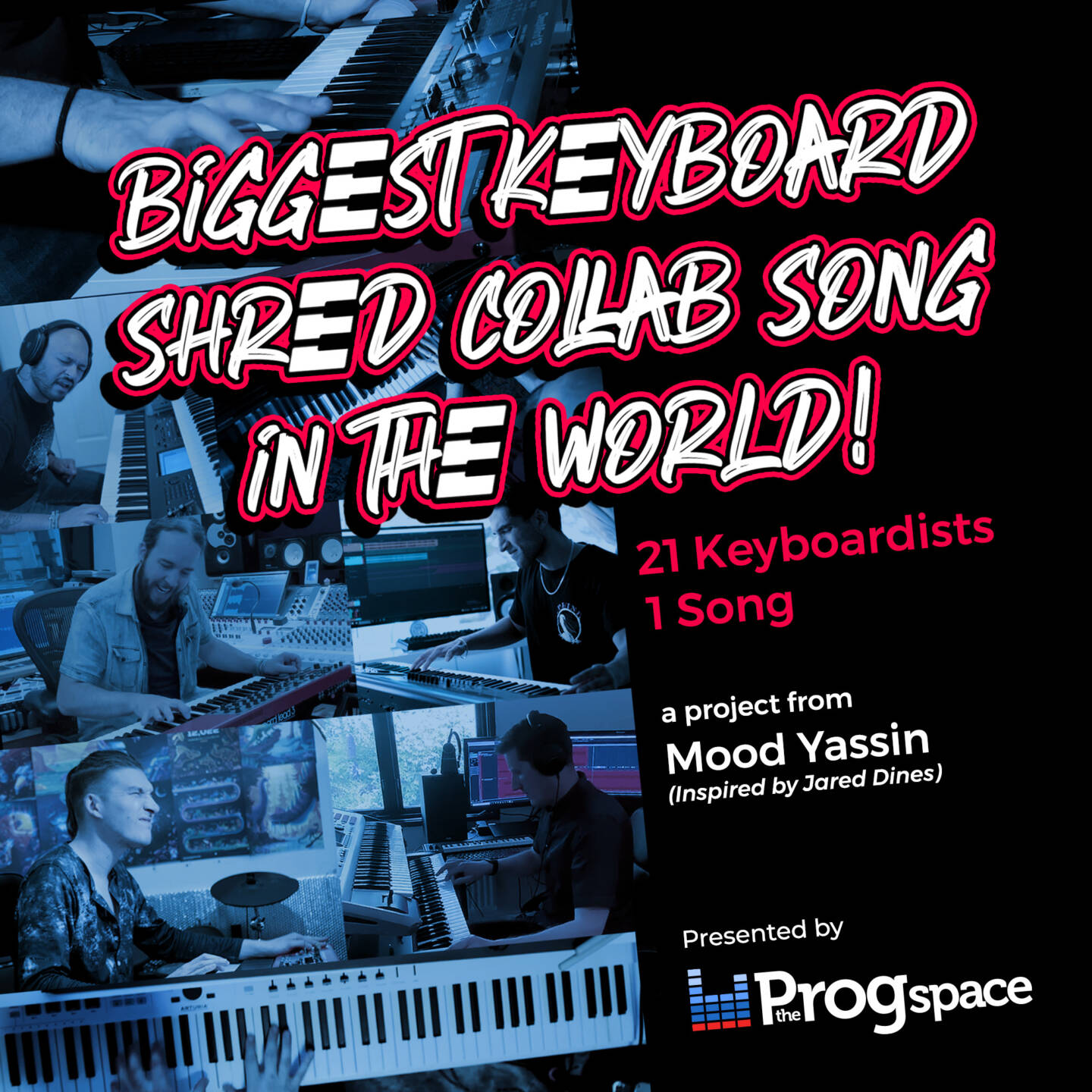 Biggest Keyboard Shred Collab Song in the World!