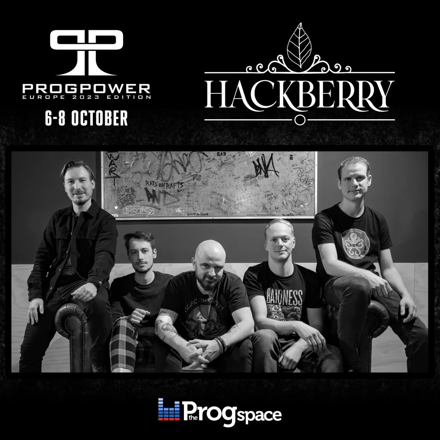 Welcome Hackberry as the 13th band at ProgPower Europe 2023!