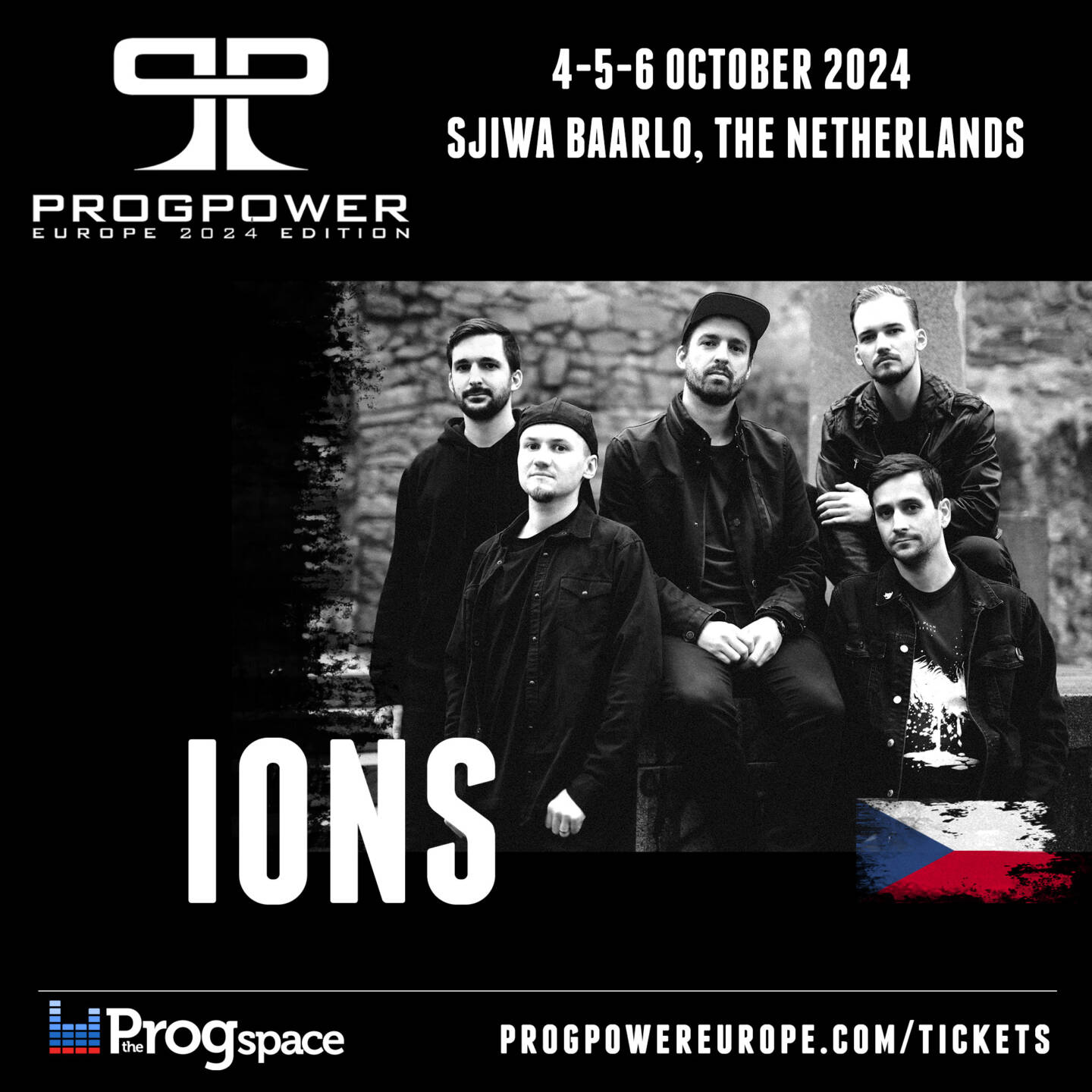 ProgPower Europe 2024 first band announced: IONS from Czechia!