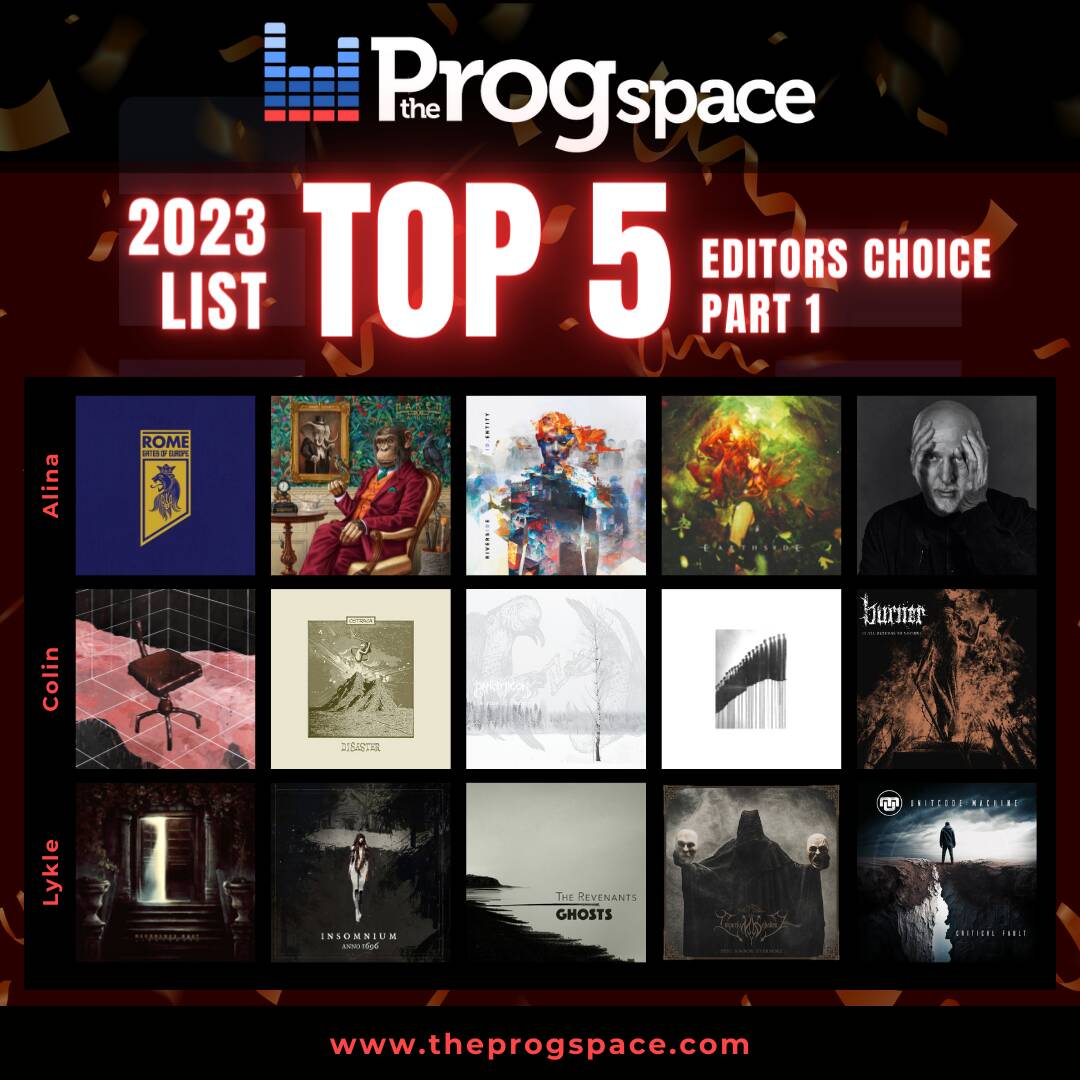The Progspace Editors List 2023 – Top 5 releases from our editors. Part 1