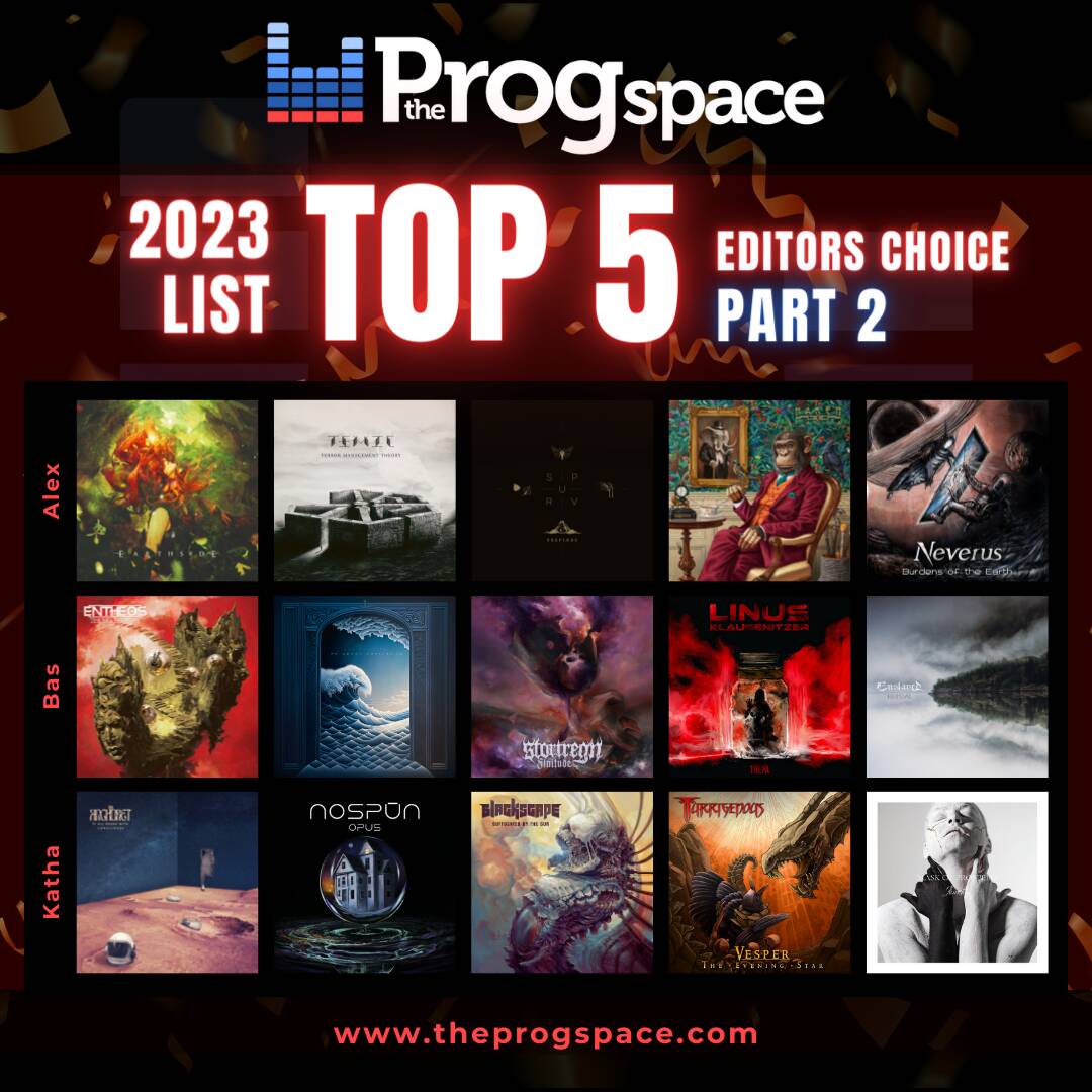The Progspace Editors List 2023 – Top 5 releases from our editors. Part 2