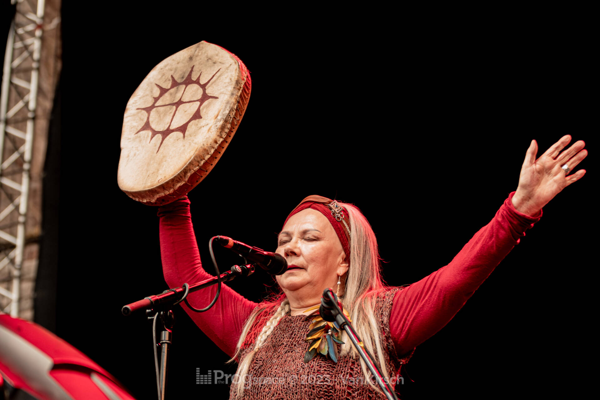 Mari Boine live at Borgholm Castle, 08 July 2023