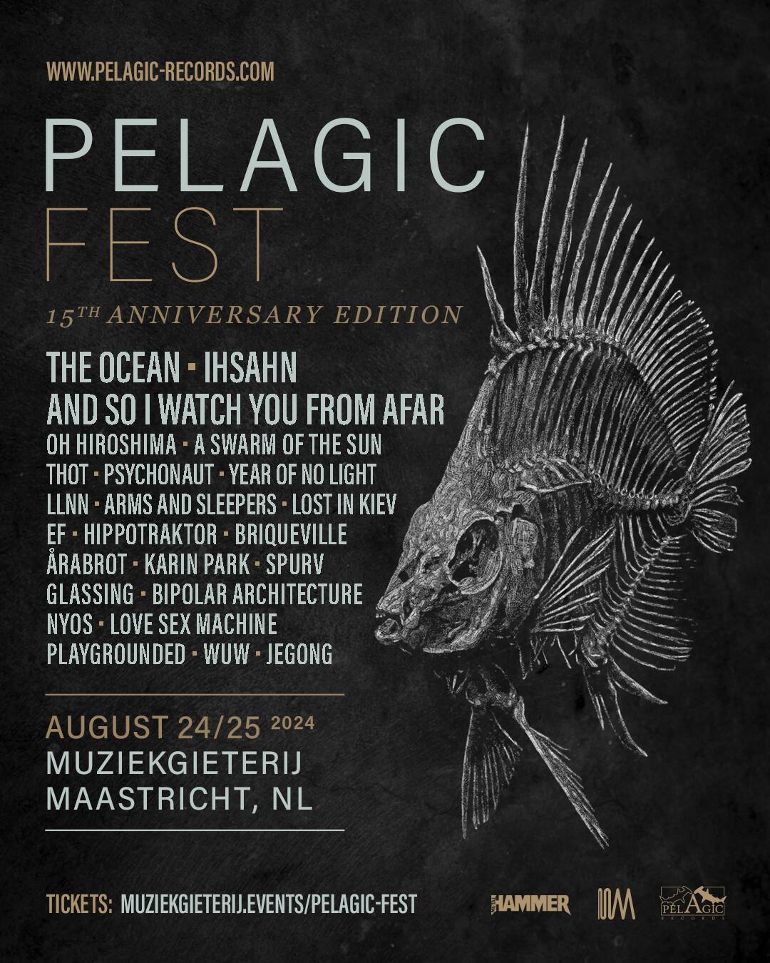 Pelagic Fest goes to Maastricht for 15th label anniversary