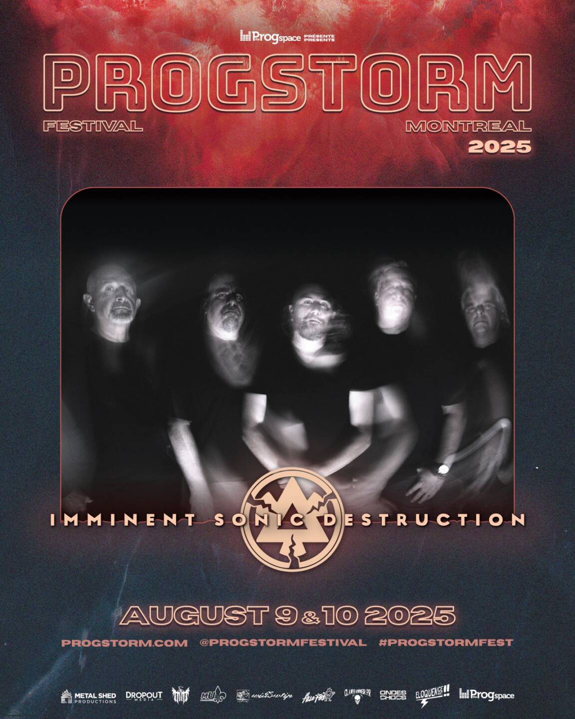 IMMINENT SONIC DESTRUCTION to unleash progressive super metal at ProgStorm Festival 2025