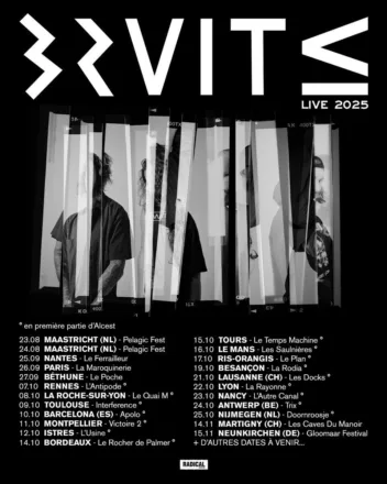 BRUIT ≤ 2025 tour dates