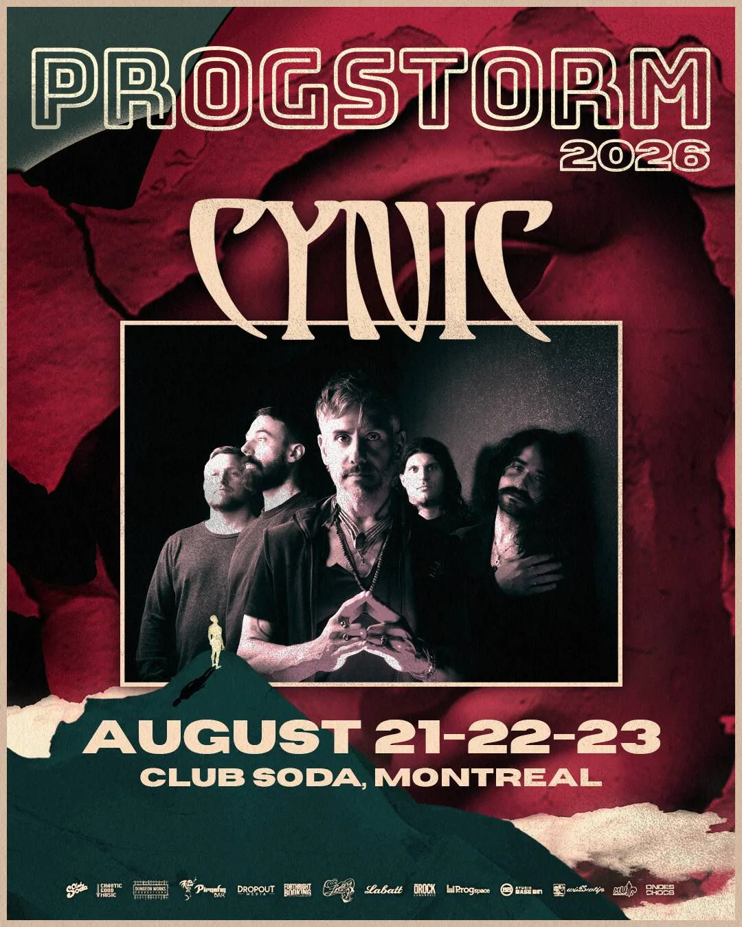 The almighty Cynic to headline ProgStorm Festival 2026!