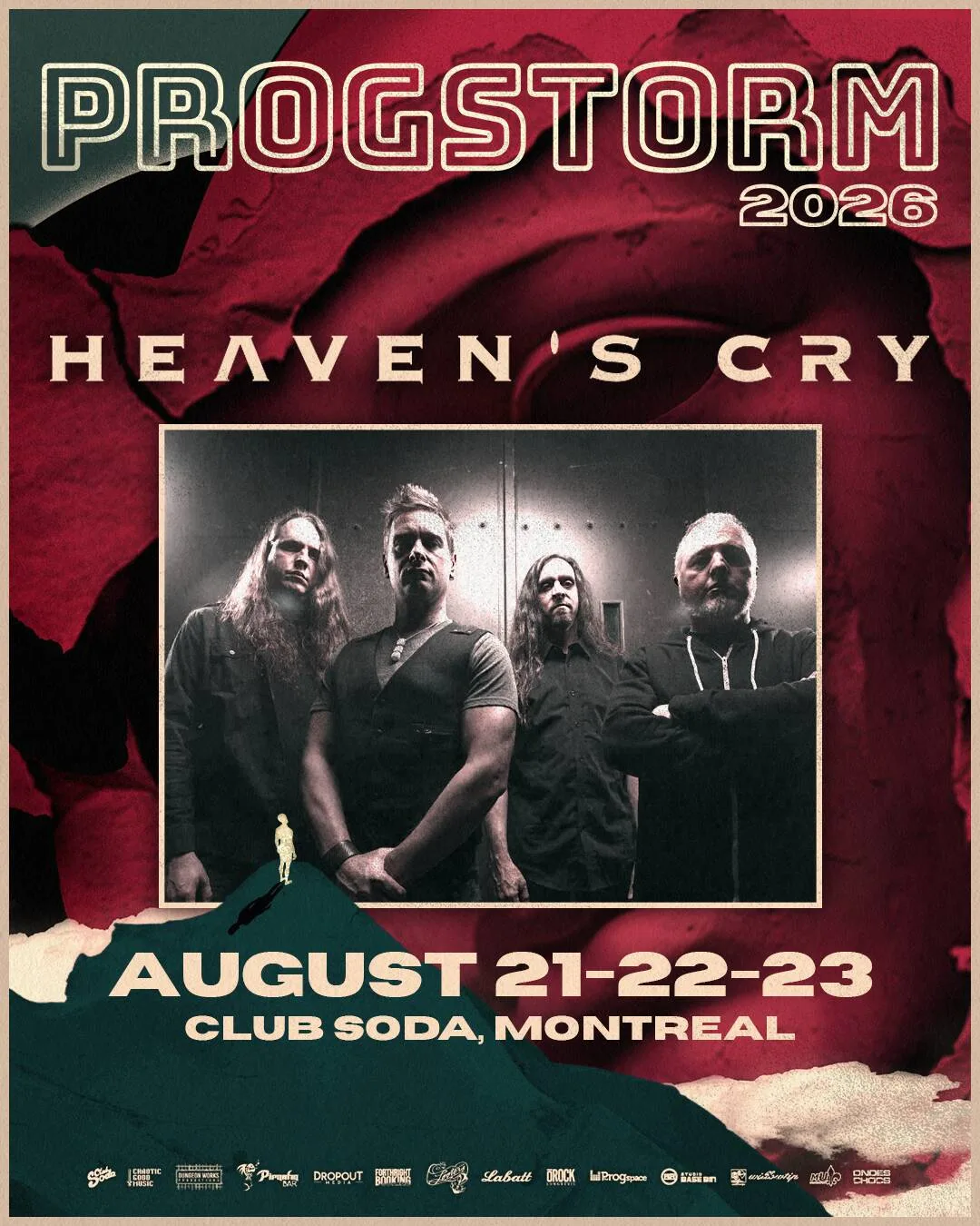 Heaven&rsquo;s Cry will return to the stage at the ProgStorm Festival 2026 edition!