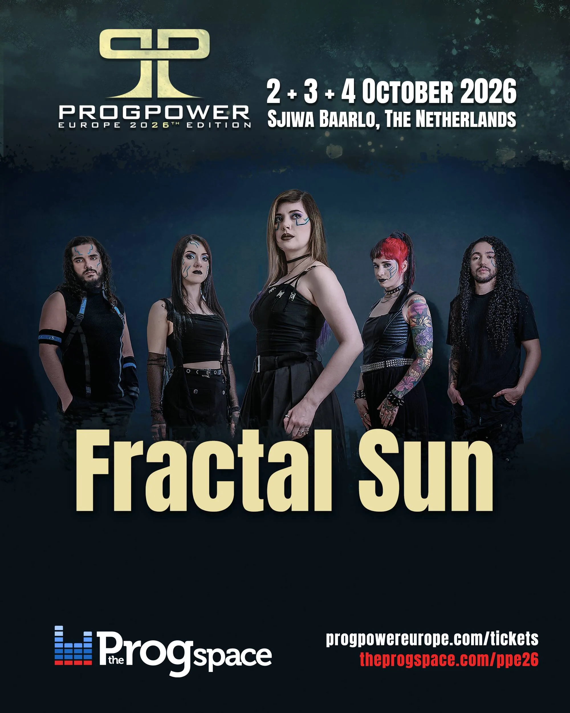 Fractal Sun join the ProgPower Europe 2026 lineup