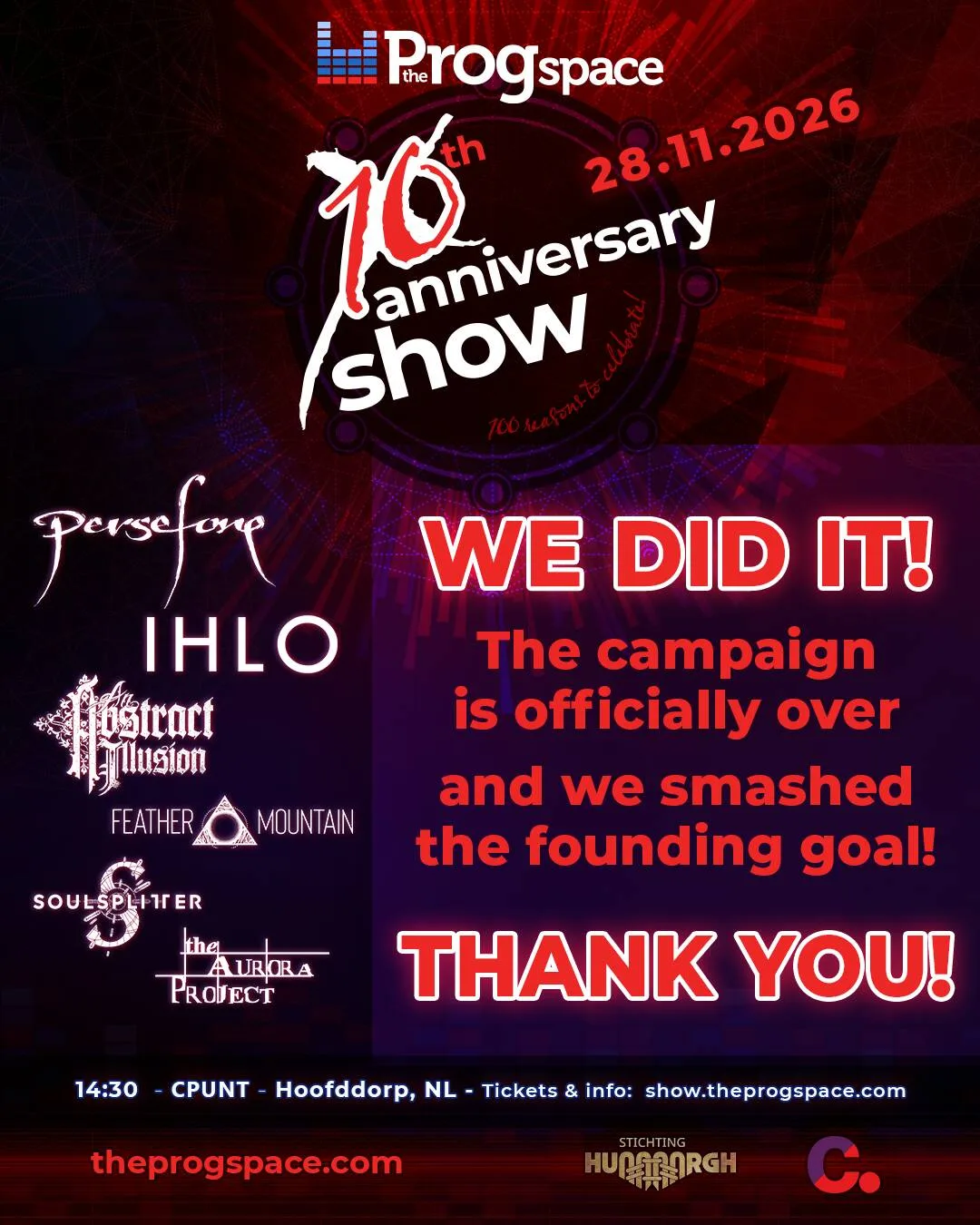 WE DID IT!!!