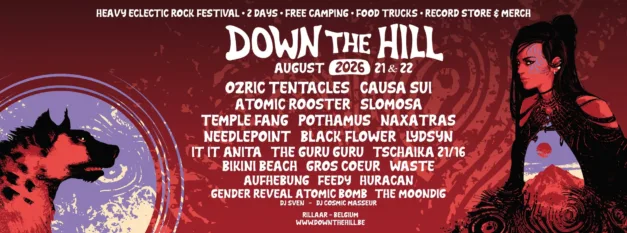Down The Hill Festival 2026 &ndash; Saturday 22 August